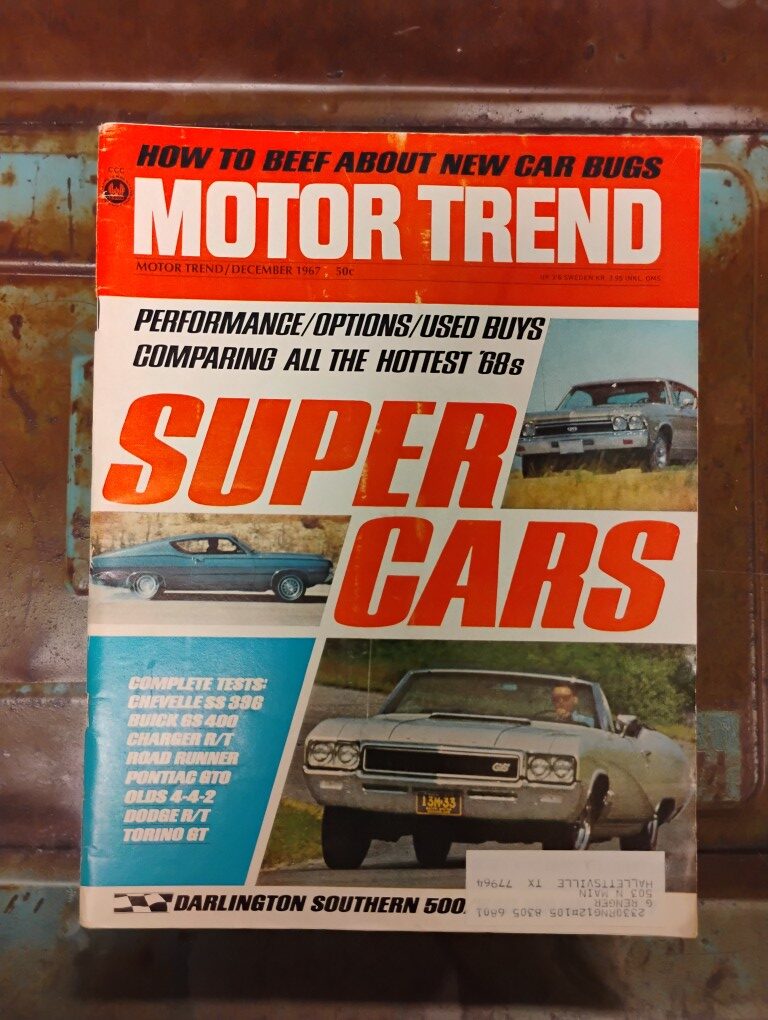December 1967 Motor Trend Magazine