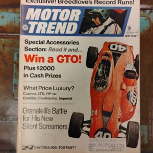 May 1968 Motor Trend Magazine