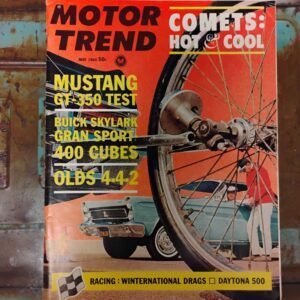 May 1965 Motor Trend Magazine