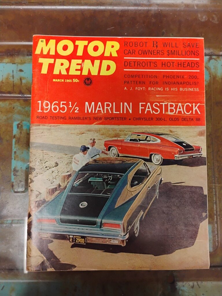 March 1965 Motor Trend Magazine